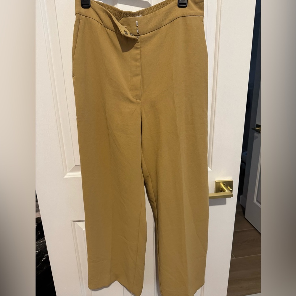 Wilfred Wide Leg Tan Pants